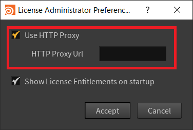 HTTP Proxyを選択
